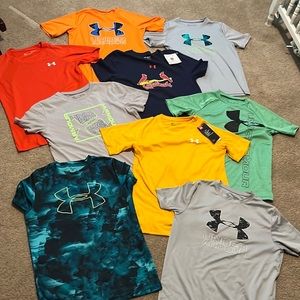Youth large under armor shirts
